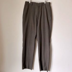 Haggar Men’s Brown Dress Pants 32x32